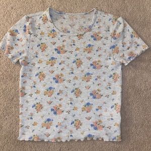 Floral Pattern Tee | American Eagle